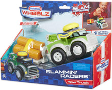 Load image into Gallery viewer, Little Tikes Slammin Racers Power Rigs Tow Truck Vehicle w/ Sounds
