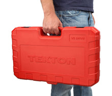 Load image into Gallery viewer, TEKTON 1/2-Inch Drive Socket Set, Inch/Metric, 6-Point, 3/8-Inch - 1-Inch, 10 mm - 24 mm, 58-Piece | 13201