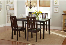 Load image into Gallery viewer, Better Homes and Gardens Bankston Mission Chairs, Set of 2, Mocha