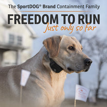 Load image into Gallery viewer, SportDOG Brand In-Ground Fence Systems – from the Parent Company of INVISIBLE FENCE Brand - Underground Wire Electric Fence - Tone, Vibration, &amp; Static - 100 Acre Capability - Remote Trainer Option