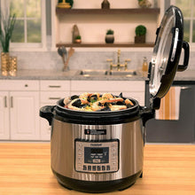 Load image into Gallery viewer, NuWave  33501 Nutri-Pot Pressure Cooker, 13 Quart, Silver &amp; Black
