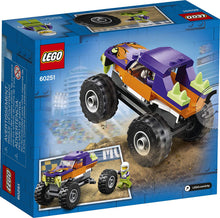 Load image into Gallery viewer, LEGO City Monster Truck 60251 Playset, LEGO Building Sets for Kids, New 2020 (55 Pieces)