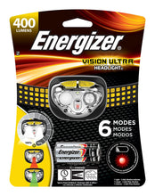 Load image into Gallery viewer, Energizer LED Headlamp, Vision Ultra Head Lamp Flashlight with 6 Modes and HD Optics