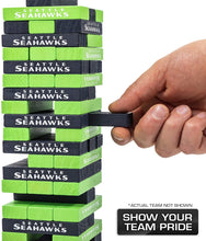 Load image into Gallery viewer, Wild Sports Tabletop Stacking Blocks Game, NCAA Football