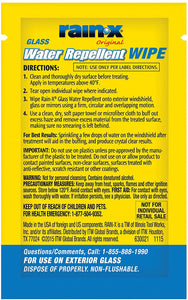 Rain-X 630021 Original Glass Treatment Wipes