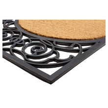 Load image into Gallery viewer, Calloway Mills 180031830Q Armada Circle Monogram Doormat, 18&quot; x 30&quot; (Letter Q)