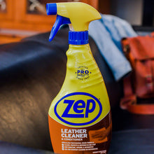 Load image into Gallery viewer, Zep Leather Cleaner and Conditioner 24 ounce ZUCLC24
