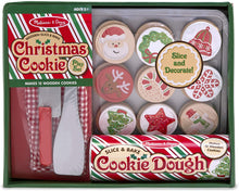 Load image into Gallery viewer, Melissa &amp; Doug Slice &amp; Bake Christmas Cookie Play Set
