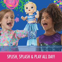 Load image into Gallery viewer, Baby Alive Shimmer ‘n Splash Mermaid (Blonde Hair)