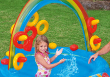 Load image into Gallery viewer, Intex Rainbow Ring Inflatable Play Center, 117&quot; X 76&quot; X 53&quot;, for Ages 2+