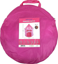 Load image into Gallery viewer, Click N&#39; Play Pink Princess Castle Play Tent Glow in The Dark Stars with Carrying Case