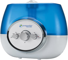 Load image into Gallery viewer, Pure Guardian H1510 Ultrasonic Warm and Cool Mist Humidifier, 100 Hrs. Run Time, 1.5 Gal. Tank Capacity, 630 Sq. Ft. Coverage, Large Rooms, Quiet, Filter Free, Treated Tank Resists Mold