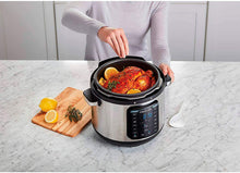 Load image into Gallery viewer, Crock-pot 8-Quart Multi-Use XL Express Crock Programmable Slow Cooker with Manual Pressure, Boil &amp; Simmer with Extra Sealing Gasket, Stainless Steel