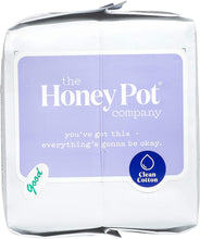 Load image into Gallery viewer, The Honey Pot Clean Cotton Overnight Pads