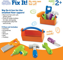 Load image into Gallery viewer, Learning Resources New Sprouts Fix It!, Fine Motor Tools for Toddlers, Pretend Play Toy Tool Set, Outdoor Toys, 6 Piece, Easter Gifts for Kids, Ages 2+