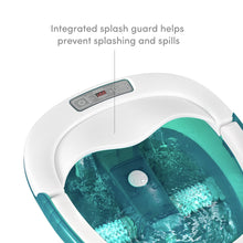 Load image into Gallery viewer, HoMedics, Deep Soak Duo Foot Spa with HeatBoost Power | Deep Rolling Wet/Dry Foot Massager | Dual Motorized Rollers, Waterfall Jets, Built-In Carry Handle, Acu-Node Surface &amp; Optional Heat
