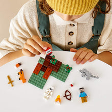 Load image into Gallery viewer, LEGO Minecraft The Taiga Adventure 21162 Brick Building Toy for Kids Who Love Minecraft and Imaginative Play, New 2020 (74 Pieces)