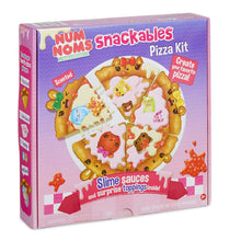 Load image into Gallery viewer, Num Noms Snackables Pizza Theme Kit with Scented Slime Surprises, Multicolor