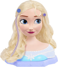 Load image into Gallery viewer, Disney Frozen Deluxe Elsa Styling Head