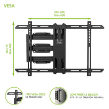 Load image into Gallery viewer, Kanto PS350 Full Motion Mount for 37-inch to 60-inch TVs