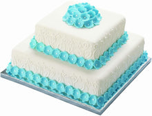 Load image into Gallery viewer, Wilton Silver Foiled 16-Inch Wrapped Bases for Cakes