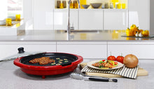 Load image into Gallery viewer, Maxi-Matic EMG-980R Indoor Grill 14" Round Red