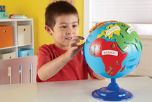 Load image into Gallery viewer, Learning Resources Puzzle Globe, 3-D Geography Puzzle, Fine Motor, 14 Pieces, Ages 3+