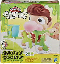 Load image into Gallery viewer, Play-Doh Slime Snotty Scotty Funny Toy for Kids 3 Years &amp; Up with 2 Cans of Slime Snot