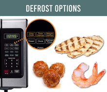 Load image into Gallery viewer, Farberware Classic FMO09AHTBKD Classic 0.9 Cu. Ft. 900-Watt Microwave Oven with LED Lighting, Stainless Steel