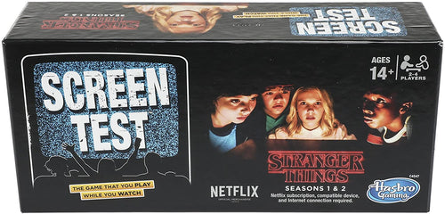 Hasbro Board Gaming Stranger Things Screen Test Card Game