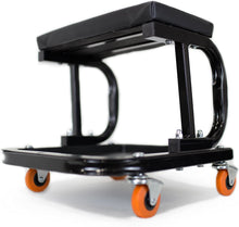 Load image into Gallery viewer, WEN 73011 Rolling Mechanic Seat with Onboard Storage (250-Pound Capacity)