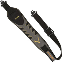 Load image into Gallery viewer, Allen Rifle Sling with Swivels &amp; No Slip Baktrak Technology, Black/Clay