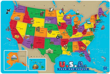 Load image into Gallery viewer, Educational Insights U.S.A. Foam Map Puzzle,Multicolor