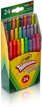 Load image into Gallery viewer, Crayola Fun Effects Mini Twistables Crayons, 24-Count, 1 Pack