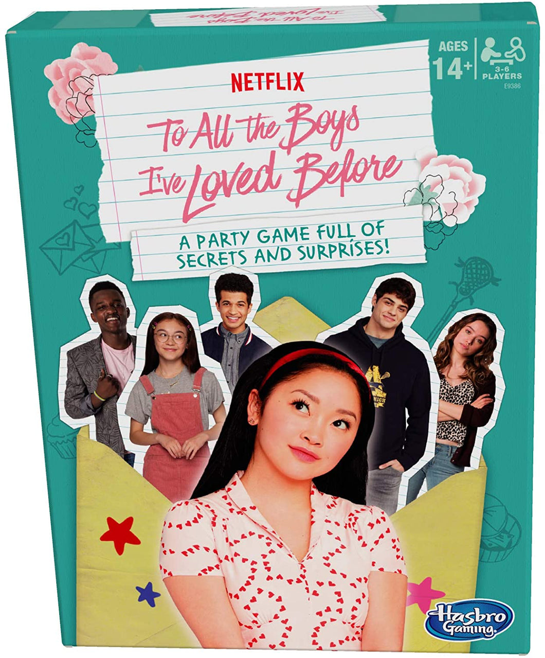 Hasbro Gaming to All The Boys I've Loved Before Board Game; Inspired by The Netflix Original Movie; Party Game Ages 14 and Up