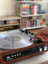 Load image into Gallery viewer, Victrola All-in-1 Bluetooth Record Player with Built in Speakers and 3-Speed Turntable