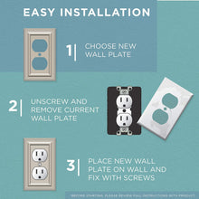 Load image into Gallery viewer, Paisley Single Switch Wall Plate
