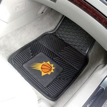 Load image into Gallery viewer, FANMATS Sports Team Logo Phoenix Suns Heavy Duty 2 - Piece Vinyl Car Mats 18&quot;x27&quot;