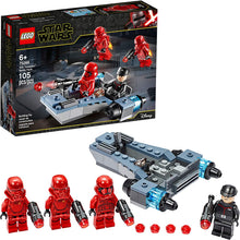 Load image into Gallery viewer, LEGO Star Wars Sith Troopers Battle Pack 75266 Stormtrooper Speeder Vehicle Building Kit, New 2020 (105 Pieces)