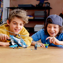 Load image into Gallery viewer, LEGO NINJAGO ShuriCopter 70673 Kids Toy Helicopter Building Set with Ninja Minifigures and Toy Ninja Weapons (361 Pieces)