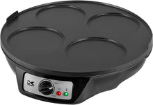 Load image into Gallery viewer, Kalorik Pancake Crepe Maker, Black