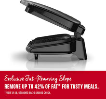 Load image into Gallery viewer, 2-Serving Classic Plate Electric Indoor Grill and Panini Press, Black, GR10B