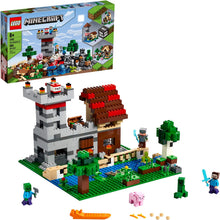 Load image into Gallery viewer, LEGO Minecraft The Crafting Box 3.0 21161 Minecraft Brick Construction Toy and Minifigures
