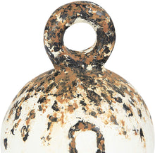 Load image into Gallery viewer, Creative Co-Op Heavily Distressed Round Resin Weights with Handles (Set of 3 Sizes) Figures and Figurines,