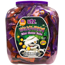 Load image into Gallery viewer, UTZ Halloween Mini Cheese Balls, 60 Count