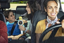 Load image into Gallery viewer, Singing Machine Official Carpool Karaoke, The Mic, Bluetooth Microphone for Cars, White (CPK545)