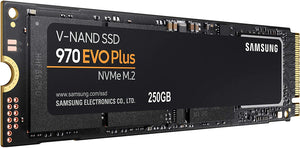 Samsung 970 EVO Plus SSD - M.2 NVMe Interface Internal Solid State Drive with V-NAND Technology (MZ-V7S250B/AM)