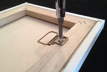 Load image into Gallery viewer, HangZ Flat Mount 2-Hole D-Ring Picture Hanger Kit