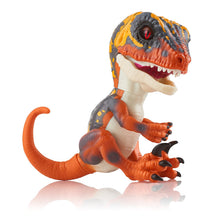 Load image into Gallery viewer, Untamed Raptor by Fingerlings - Blaze (Orange) - Interactive Collectible Dinosaur - By WowWee