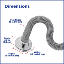 Load image into Gallery viewer, Waterpik High Pressure Flexible Neck Best Adjustable Shower Head for All Heights Chrome 6 Mode NML-603, 2.5 GPM